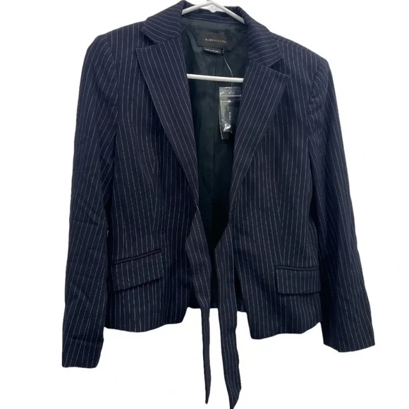 BCBGMaxazria stripe blazer jacket - Picture 4 of 8